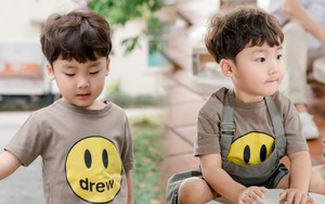 Được mẹ cho tham gia trải nghiệm thú vị này, bé Bo nhà Hòa Minzy nhận "ngàn tim" với vẻ ngoài như diễn viên Hàn Quốc