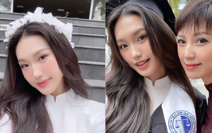 Bạn gái Văn Hậu cực xinh trong ảnh tốt nghiệp trường Luật