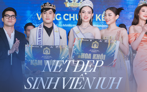 Chân dung cặp trai xinh gái đẹp hot nhất ĐH Công nghiệp TP.HCM hiện tại: Nữ 1m75, nam 1m80 - toàn chân dài "hàng thật giá thật"!