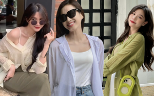 Chỉ 1 chiếc sơ mi mỏng tanh, HH Đỗ Hà có tới 2 cách mix đồ hack eo thon dáng chuẩn 