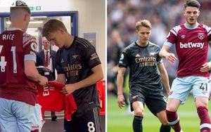 CĐV Arsenal đứng ngồi không yên với hình ảnh này của Odegaard sau trận hòa West Ham