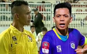 Văn Quyết nói về nghi án thúc cùi chỏ: ‘Tôi không có va chạm nào vào người trọng tài’