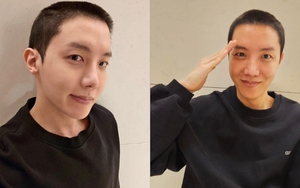 J-Hope của BTS 'khoe' mái tóc húi chuẩn bị nhập ngũ, nhắn fan 'Tôi sẽ trở về an toàn'