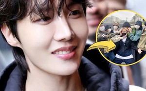 Tất cả các thành viên của BTS đều đồng hành cùng J-Hope trên đường nhập ngũ, có cả Jin