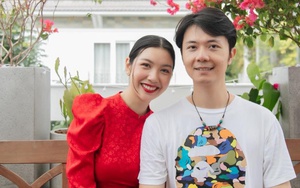 Đưa vợ đi nhận bằng cử nhân, chồng doanh nhân của Á hậu Thúy Vân vô tình tiết lộ trường cũ từng theo học