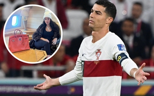 Tính nghiện mua sắm của Georgina khiến Ronaldo phải lắc đầu: Đòi thêm một chiếc giống hệt dù túi hàng hiệu chất đầy nhà
