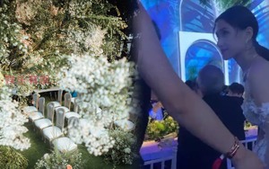Đám cưới ái nữ “vua sòng bài" và Đậu Kiêu: Khung cảnh ngập hoa tươi với chi phí lên tới 150 tỷ đồng, cả gia tộc vắng mặt kỳ lạ