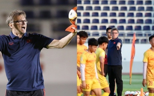 CẬN CẢNH: HLV Troussier ‘hét ra lửa’ với U22 Việt Nam, đàn em Quế Ngọc Hải bị cho ra rìa vì tập không tốt