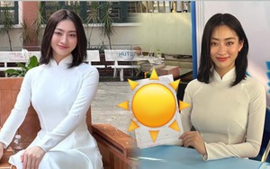 Lương Thuỳ Linh hóa nữ thần học đường khi ghé thăm một trường cấp 3, nhưng quyển sổ "tử thần" trên tay mới gây chú ý! 