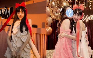 Lisa như 'búp bê sống' trong bữa tiệc sinh nhật tại quê nhà, đọ sắc cực gắt với 'đệ nhất mỹ nhân Thái Lan'