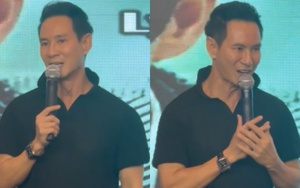 Phản ứng của Lý Hải khi đang nói về phim mới mà khán giả bên dưới yêu cầu 'khóc đi'