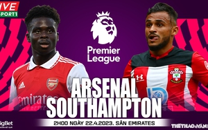 Soi kèo Arsenal vs Southampton (02h00, 22/4), nhận định bóng đá Anh
