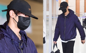 Cha Eun Woo lộ diện tiều tụy, buồn bã tại sân bay Hàn Quốc sau khi Moonbin qua đời