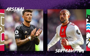 Lịch thi đấu bóng đá hôm nay 21/4: Arsenal vs Southampton, Angers vs PSG