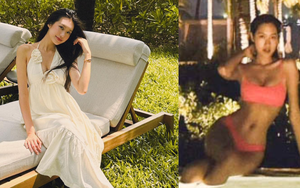 Doãn Hải My khoe body bốc lửa, Văn Hậu tự khen mình chụp ảnh cho người yêu đẹp xuất sắc