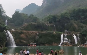 Khuyến cáo du khách lựa chọn thời gian phù hợp khi tham quan thắng cảnh thác Bản Giốc