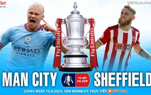 Soi kèo Man City vs Sheffield United, nhận định bóng đá FA cúp