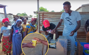 Máy xay nước mía Việt Nam gây "náo loạn" ở chợ châu Phi, bán không kịp nghỉ tay, giá rẻ bất ngờ