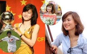 Hoa khôi bóng đá Ngọc Châm tuổi 38 vẫn gắn với bóng đá, mẹ đơn thân đẹp dịu dàng, đằm thắm