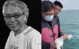 Lễ tang Lý Khôn Thành: Hé lộ ảnh khi hải táng, vợ trẻ kém 39 tuổi không xuất hiện