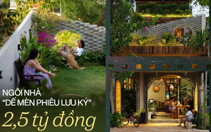 Ngôi nhà Dế Mèn lên cả báo Mỹ của đôi vợ chồng ở Phan Thiết: Tổng chi phí 2,5 tỷ đồng, mỗi không gian là một chốn bình yên 
