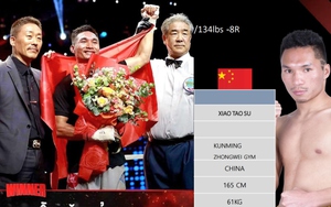 Nối gót Lý Tiểu Long, nhà vô địch Trung Quốc từng làm shipper thua bẽ bàng trước võ sĩ Việt Nam