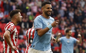 Cộng đồng mạng phát cuồng trước cú hat-trick của Mahrez ở bán kết FA Cup