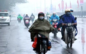 Từ đêm 24/4, không khí lạnh gây mưa tại miền Bắc