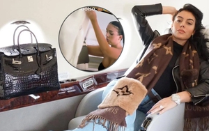 Thấy người thân định chạm vào túi đồ hiệu, bạn gái Ronaldo khó chịu: Đừng dùng tay động vào