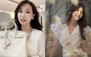 Nữ CEO "vung tay" mua túi xách 2 tỷ, nói rõ cách đại gia kiếm tiền: Khi ly hôn người ta chia đất chứ không chia túi! 