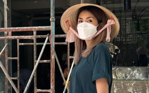 Là bà chủ chuỗi nhà hàng kiêm phu nhân hào môn nhưng Tăng Thanh Hà vẫn có những khoảnh khắc giản dị thế này