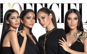 H'Hen Niê, Kim Duyên đọ dáng bên Miss Universe Catriona Gray, nhan sắc ra sao mà khiến netizen trầm trồ? 
