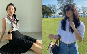 Bạn gái của cơ trưởng trẻ nhất Việt Nam: Đã xinh lại ăn mặc đẹp, phối đồ khéo đến nỗi nhìn chẳng ai nghĩ cao dưới 1m60 