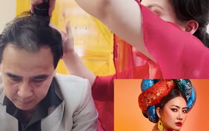 Huy Khánh 'chạy mất dép' khi gặp Ngọc Lan vì sợ bị cạo đầu như Quyền Linh