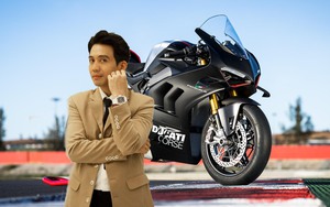 Chiếc xe máy giá ngang ngửa ô tô đại gia Minh Nhựa vừa mua có gì hot?