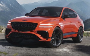 Genesis GV80 Coupe Concept - SUV Hàn chất chơi với trang bị khủng cho dân mê tốc độ, bản xem trước của mẫu xe đấu BMW X6