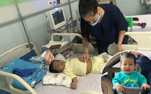 Người mẹ 'hy sinh' lá gan cứu con trai 2 tuổi: 'Miễn sao con khỏe, cần người chăm sóc cả đời tôi cũng chấp nhận' 