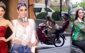 Hậu leo cây, làm lố livestream bán hàng, dàn thí sinh Miss Grand Thái Lan hóa nữ thần, tay đua