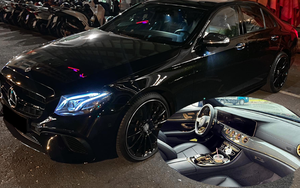 Mercedes E 300 mạ vàng, dát kim cương hết 400 triệu, người bán rao lại đắt hơn giá thị trường cả tỷ đồng