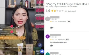 Dược phẩm Hoa Linh "lao đao" vì chiến thần Hà Linh: Hứng chịu 1 sao, tràn ngập lời khó nghe