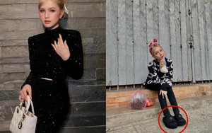 Giàu tiền tiêu không hết, Xoài Non khiến netizen bật ngửa khi dùng đồ hiệu giá chợ chỉ "ba chăm gữi"