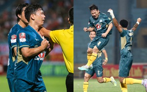 Cảm xúc trái ngược của Trần Minh Vương: Từ bất lực trước trọng tài đến hạnh phúc vỡ oà khi ghi siêu phẩm