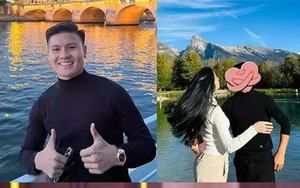 Chu Thanh Huyền sang Pháp sưởi ấm trái tim Quang Hải, hẹn hò cực lãng mạn tại xứ sở tình yêu