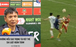 HLV Khánh Hòa chỉ trích trọng tài về quả 11m gây tranh cãi sau màn bẻ còi gây xôn xao V-League