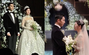 Lee Seung Gi và Lee Da In đã lộ diện ở đám cưới: Chú rể để đầu 3 phân, bật khóc bên cô dâu đẹp lộng lẫy như công chúa