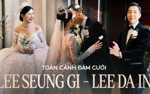 Toàn cảnh đám cưới 2 tỷ của Lee Seung Gi: Cô dâu chú rể trao nụ hôn, khách mời như lễ trao giải, tiết mục rộn ràng như concert