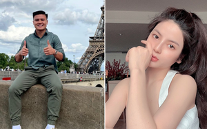 Chu Thanh Huyền khoe được Quang Hải lái xế hộp chở đi chợ ở Pháp, gọi bạn trai bằng biệt danh đặc biệt