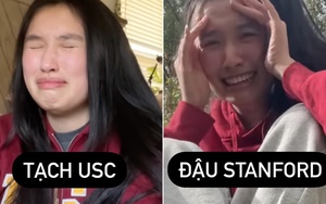 Quá là Jenny Huỳnh: Hôm trước khóc vì trượt trường top 80 hôm sau cũng khóc nhưng đỗ luôn ĐH top 3 thế giới