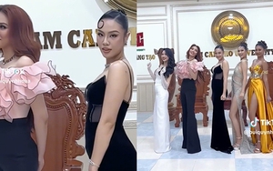 Lan Khuê chạm mặt 'gà cưng' của Hoa hậu Hoàn vũ Việt Nam hậu drama bản quyền, thái độ gây bất ngờ