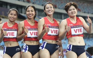 'Nữ hoàng tốc độ' Tú Chinh tái xuất sau chấn thương giúp điền kinh Việt Nam 'hái' huy chương